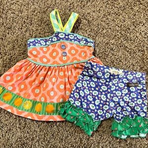 Matilda Jane shorties outfit size 2